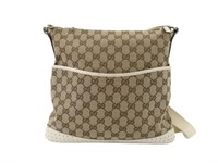 GUCCI GG Canvas Shoulder Bag