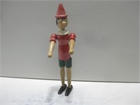 Vtg 14.5" Pinocchio Italian Wood Figure