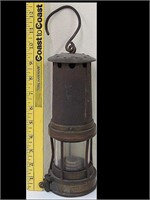 ANTIQUE MINER'S SAFTY LAMP. MADE TO REPLACE THE