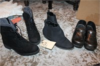 Women's size 9 and 9 1/2 boots and shoes