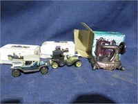 Diecast cars and diecast mini sewing machine