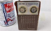 Radio ancien portatif AM/FM Marconi -