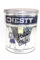 Chesty Potato Chip Tin