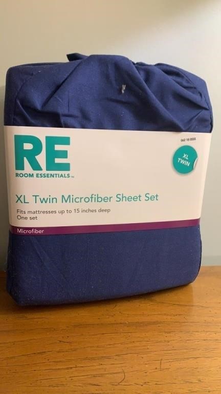 XL TWIN microfiber sheet set