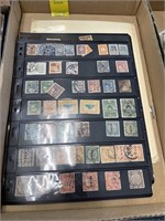 Lot of vintage postage stamps