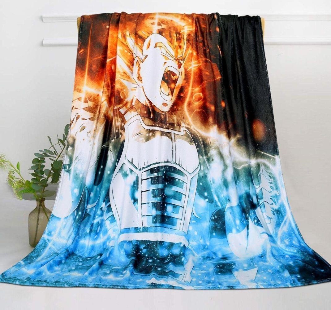 Goku Super Soft Flannel Blanket 50x60inch