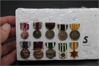 Collection of U.S. Military Pins of Medals