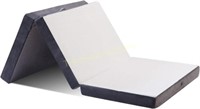 Foam Tri-Folding Mattress with Super Soft Removabl
