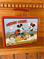 Tin Disney Lunch Pail Mickey Mouse  1999