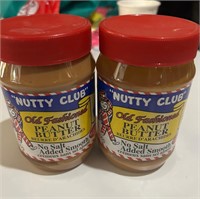 NEW (2x500g) Nutty Club No Salt Add Peanut Butter