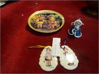 (4)Goebel Hummel figurines & Ornaments.