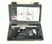 Ruger Mark III Target Stainless .22 LR semi-auto,