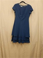 Talbots Blue Dress- Size 8