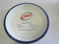 New Crisco Pie Plate