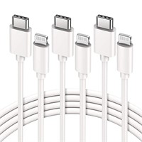 USB C Lightning Cable 3Pcs 2M,6.6ft USB C Cable iP