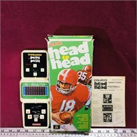 Coleco Head To Head Electronic Football Game