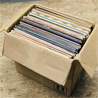 Box Lot Of Assorted LP Records