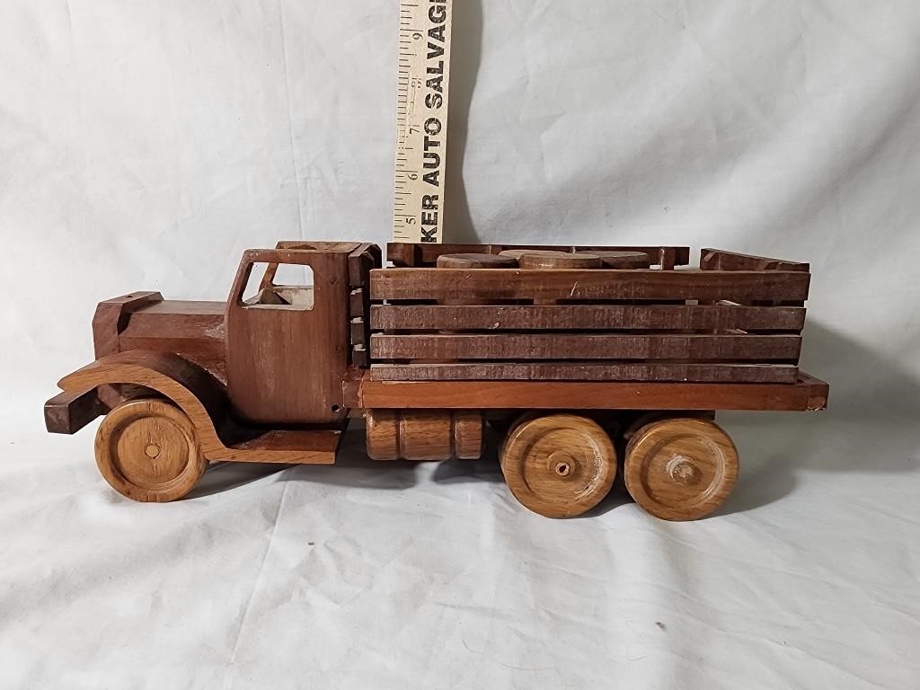 Hand Crafted Wood Truck