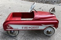 Fire Chief Pedal Car with Bell