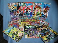 Large collection of vintage Xmen comic books