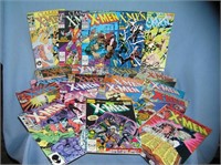 Large collection of vintage Xmen comic books