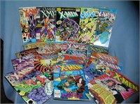 Large collection of vintage Xmen comic books