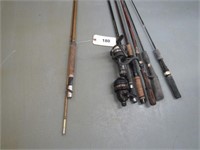 Fishing poles, fly rod