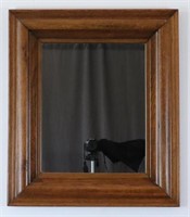 Small Mahogany Framed Mirror