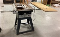 Montgomery Wards table saw-51 x 23 x 34