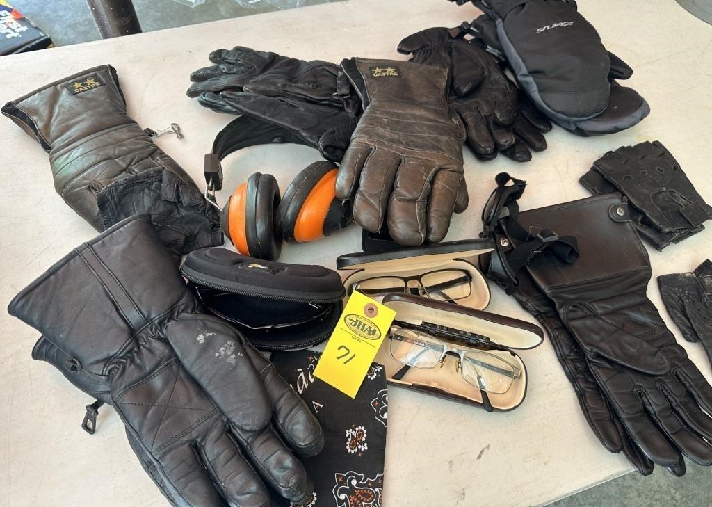 Biker Gloves & Misc