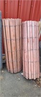 2- Rolls Wooden Snow Fence. New.
