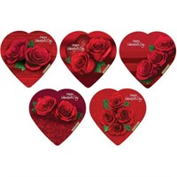 Elmer S  2oz Rose Valentine Heart  5 Pieces Assort