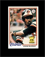 1978 Topps #36 Eddie Murray EX to EX-MT+