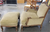 FANTASTIC UPHOLSTERED FRENCH PROVINCIAL CHAIR