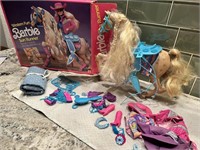 Western Fun Barbie Sun Runner Horse & Clothes