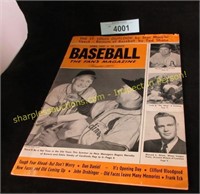 1952 baseball fans magazine