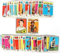 1971 & 72 TOPPS BASKETBALL COLLECTION - LOT OF 81