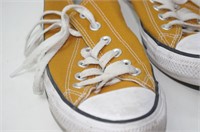 Mustard Yellow Converse All Star Shoes