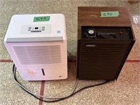 2 Dehumidifiers