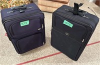 2 Black Suitcases