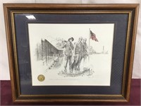 Artwork/Print, Vietnam Veterans Memorial D.C