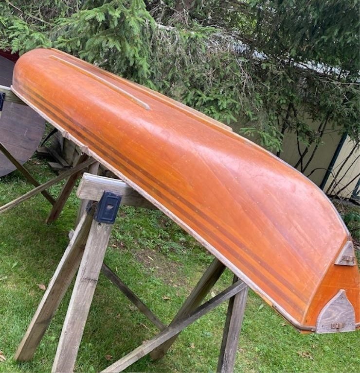 Wood 12' Canoe