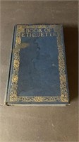 Vintage Book Of Etiquette By Lillian Eichler Volum