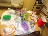assorted easter decor