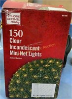 Home Accent 150 Clear Incandescent Mini Net Lights