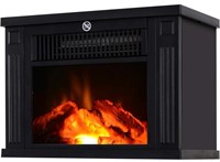 Retail$100 Mini Electric Fireplace