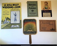 Vintage Calendar & Somerset County Advertisements