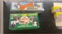 2 BOXES OF VINTAGE SPORTS TRADING CARDS