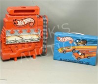 pair of vintage Hot Wheels carry cases 1975-83