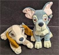 Disney Store Disney Lady & The Tramp Bean Bag Doll